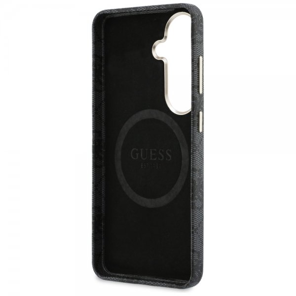 Guess Samsung Galaxy S26 Plus -kuori 4G Round MagSafe musta