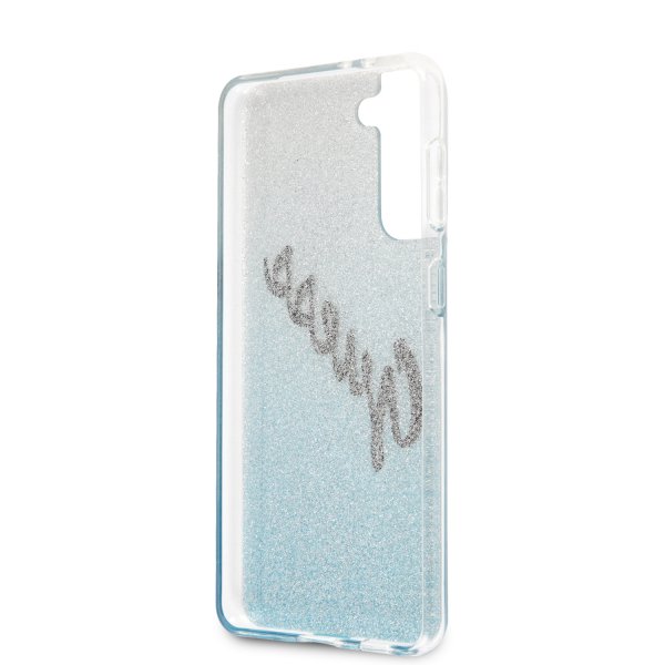 Guess Samsung Galaxy S21 Plus Kuori Vintage Sininen