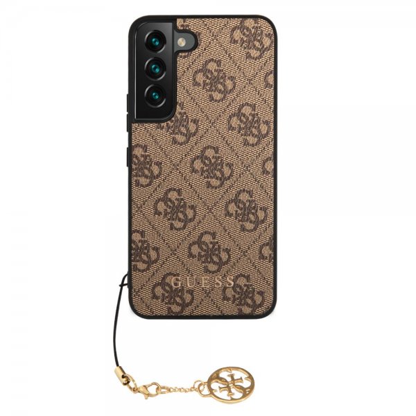 Guess Samsung Galaxy S22 Kuori 4G Charms Ruskea