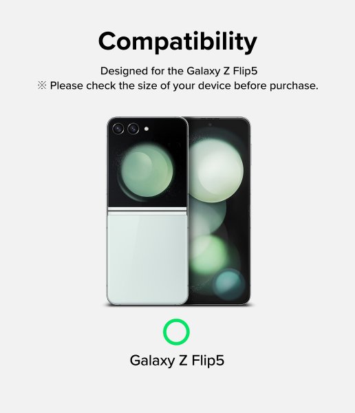 Ringke Samsung Galaxy Z Flip 5 Näytönsuoja Dual Easy Film 2-pakkaus