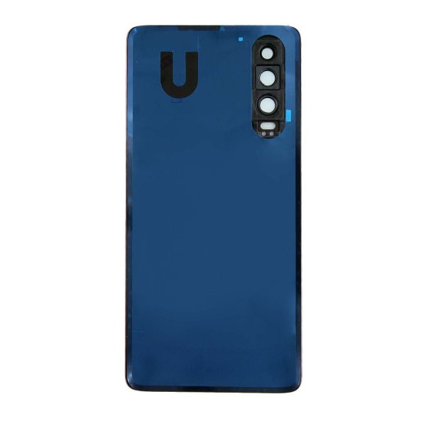 Huawei P30 Takakansi/Akkuluukku - Valkoinen
