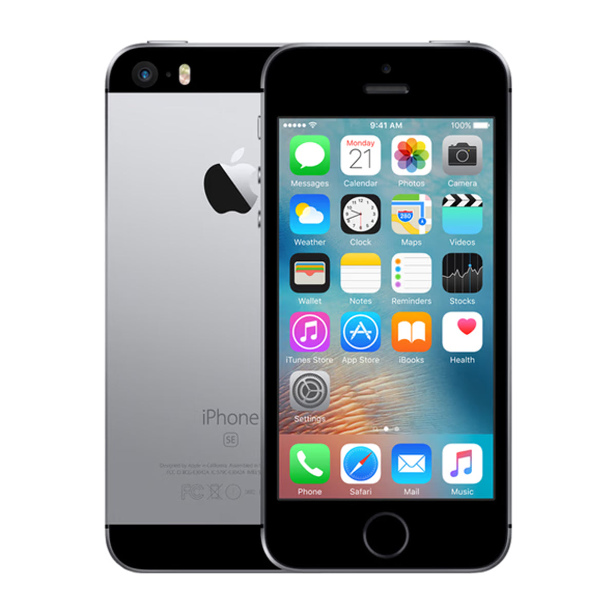 Käytetty iPhone SE 32 Gt Avaruudenharmaa – Käytetty kunto