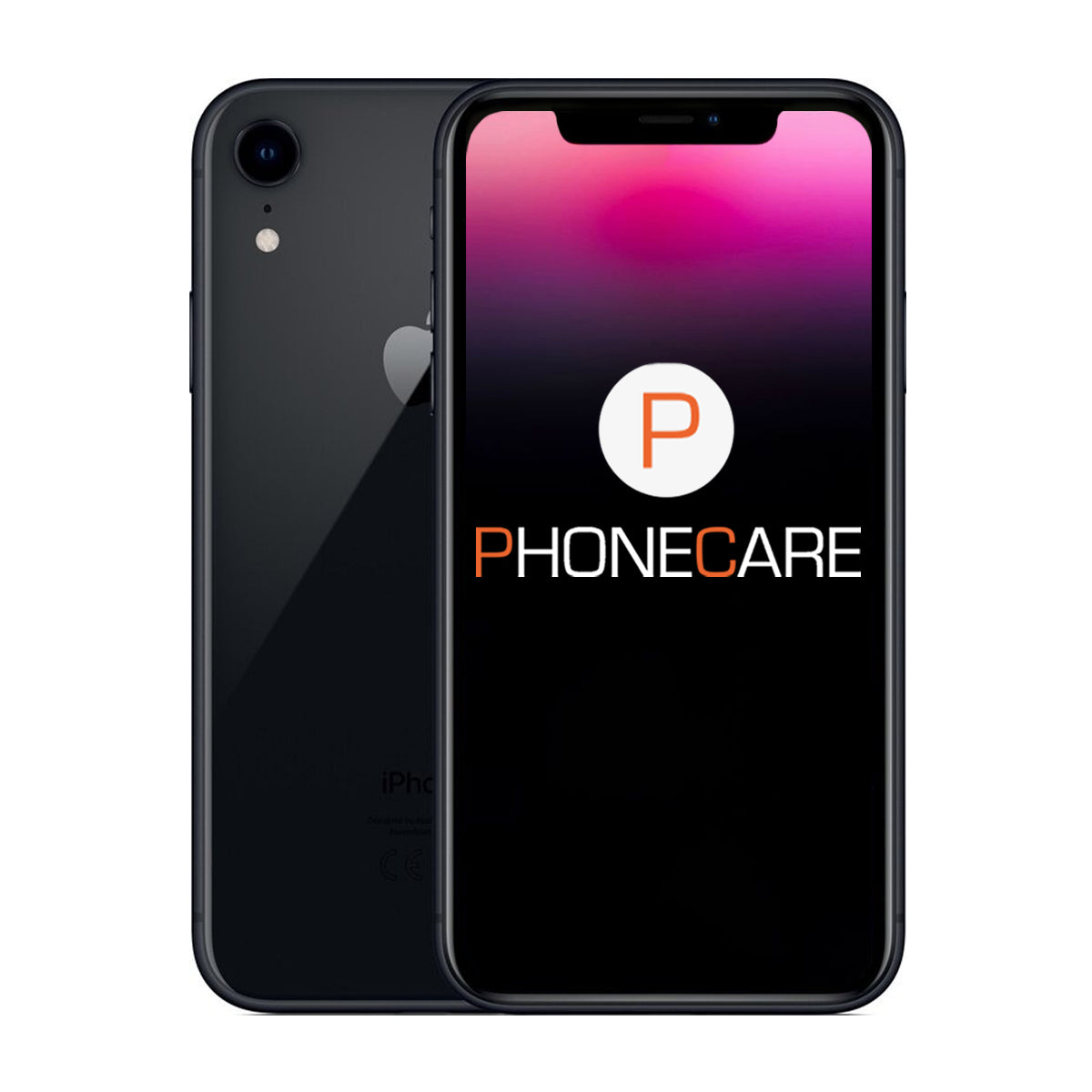 Käytetty iPhone XR 256GB Musta – Käytetty kunto