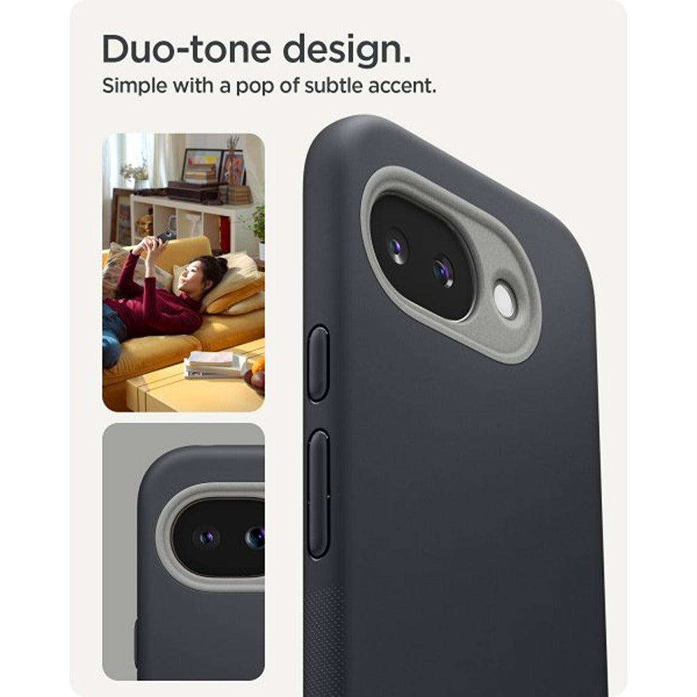 Spigen Google Pixel 10a Kuori Nano Pop MagFit Black Sesame
