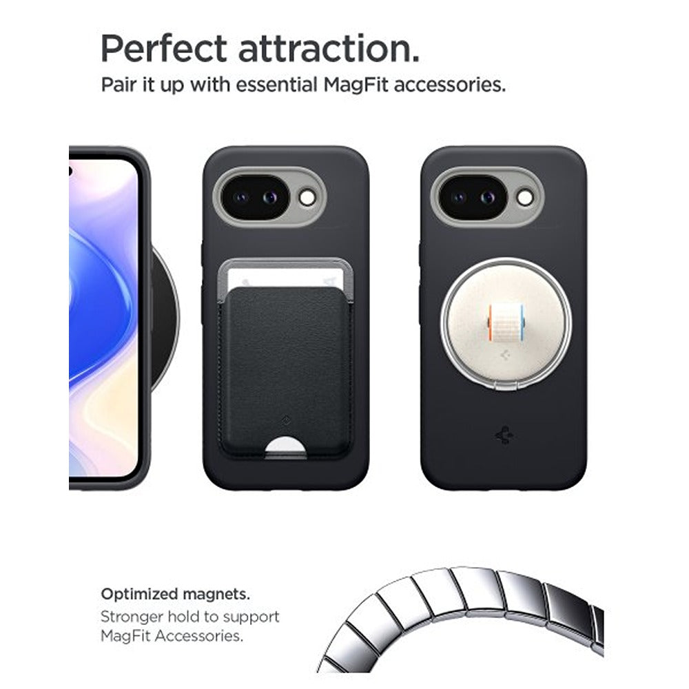 Spigen Google Pixel 10a Kuori Nano Pop MagFit Black Sesame