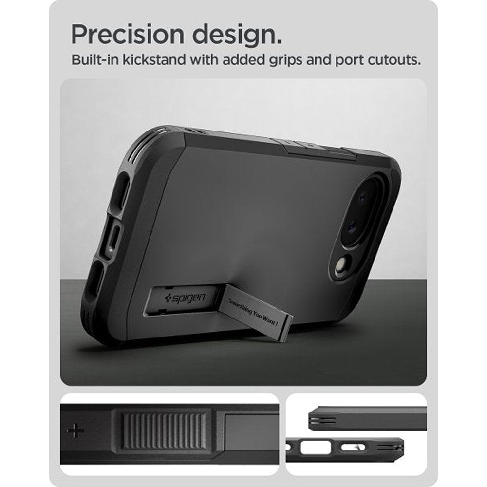 Spigen Google Pixel 10a Kuori Tough Armor MagFit Musta