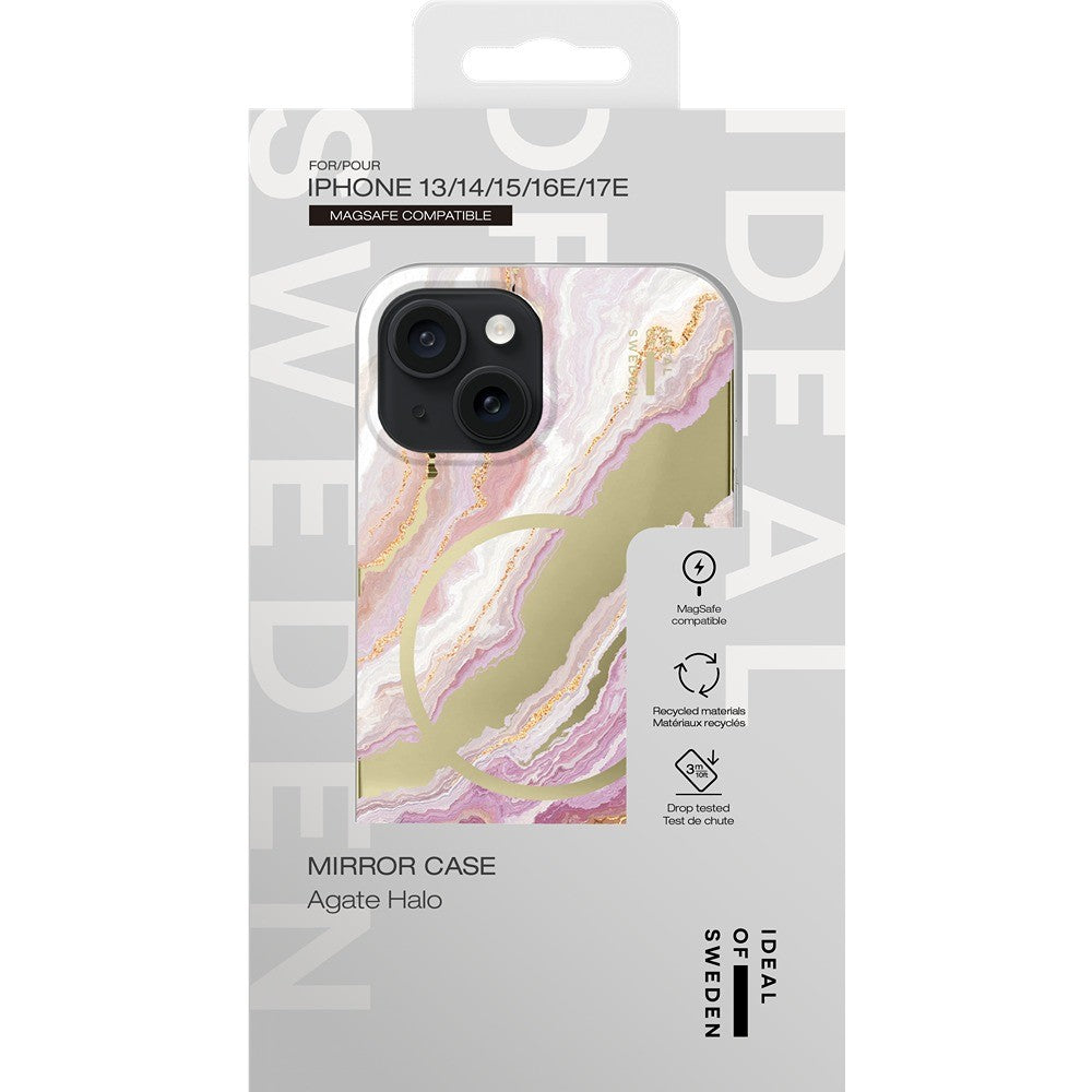 Ideal of Sweden iPhone 13/14/15/16e/17e Kuori Mirror Case MagSafe Agate Halo