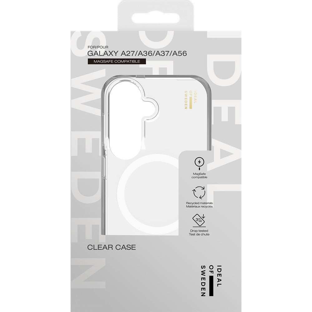 Ideal of Sweden Samsung Galaxy A27/A36/A37/A56 Kuori Clear Case MagSafe Kirkas