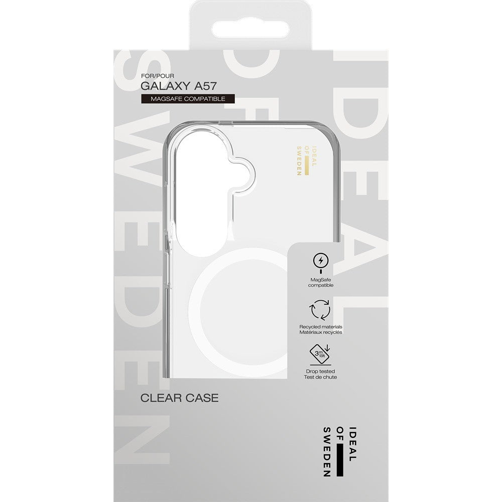 Ideal of Sweden Samsung Galaxy A57 Kuori Clear Case MagSafe Kirkas