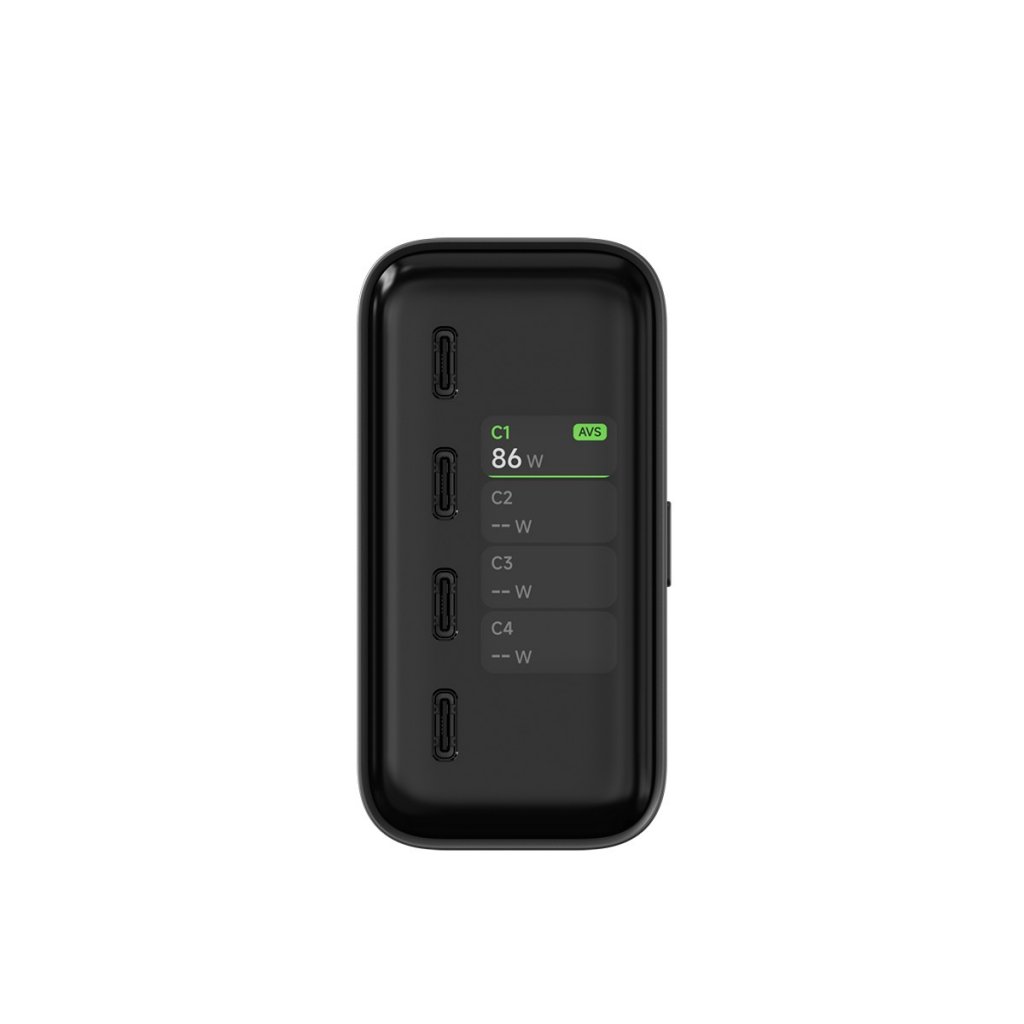 Satechi ChargeView 140W -pöytälaturi, avaruusmusta