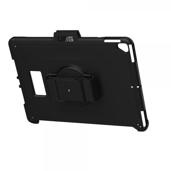 Urban Armor Gear (UAG) iPad 10.2 (gen 7/8/9) Suojakotelo Scout Cover käsikahvalla, musta