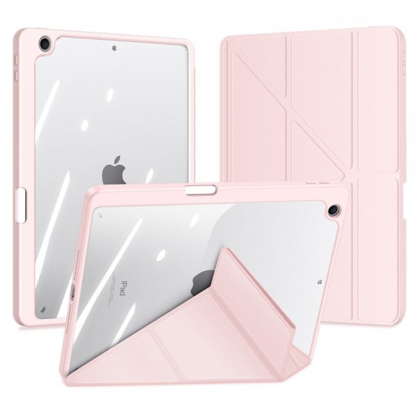 Dux Ducis iPad 10.2 (7./8./9. sukupolvi) Magi Series -suojakotelo, ruusukulta