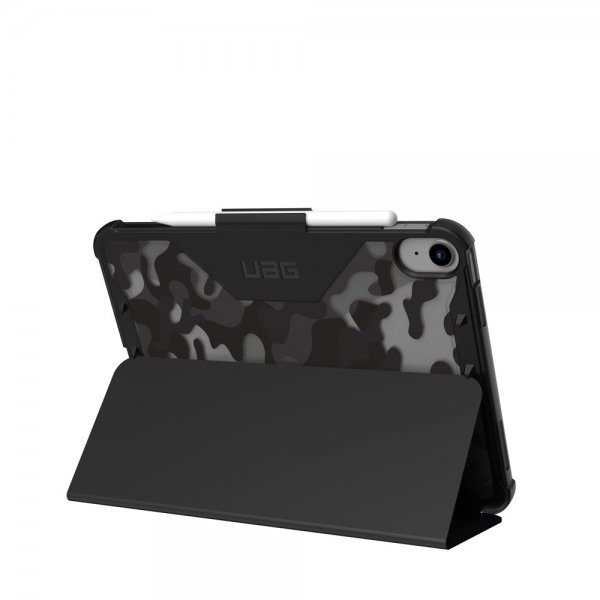 Urban Armor Gear (UAG) iPad 10.9 (10. sukupolvi)/iPad 11 (A16) Plyo Folio Midnight Camo -suojakotelo