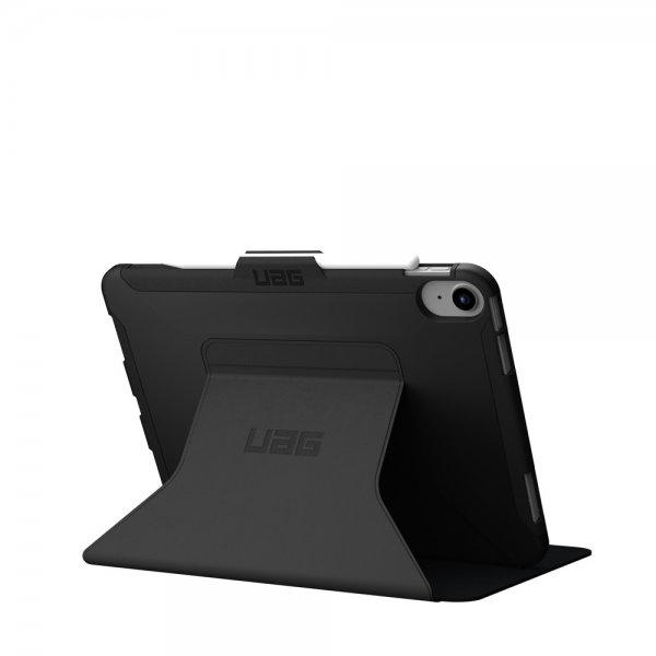 Urban Armor Gear (UAG) iPad 10.9 (gen 10)/iPad 11 (A16) Scout Folio -suojakotelo, musta
