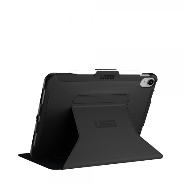 Urban Armor Gear (UAG) iPad 10.9 (gen 10)/iPad 11 (A16) Scout Folio -suojakotelo, musta