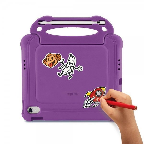 Pipetto iPad 10.9 (10. sukupolvi)/iPad 11 (A16) Activity Case -suojakuori, violetti