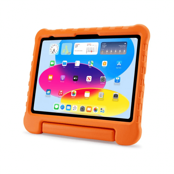 Pipetto iPad 10.9 (10. sukupolvi)/iPad 11 (A16) Activity Case -suojakotelo, oranssi