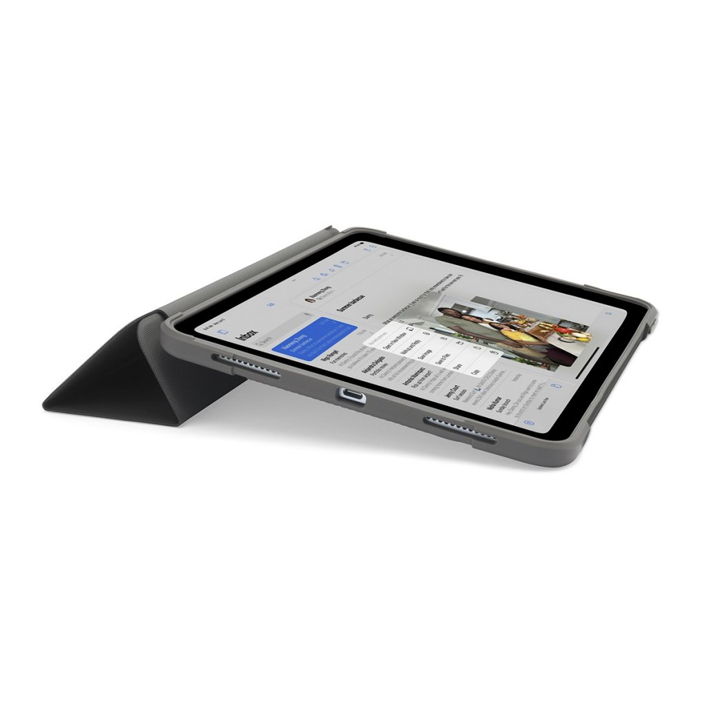 Pipetto iPad 10.9 (gen 10)/iPad 11 (A16) Kotelo 360 Rugged Folio Musta