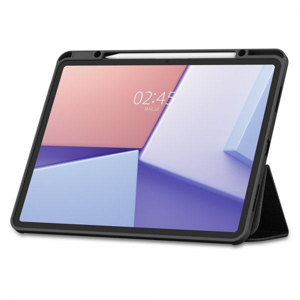 Spigen iPad Air 13 (M2/M3/M4) Suojakuori Urban Fit, musta