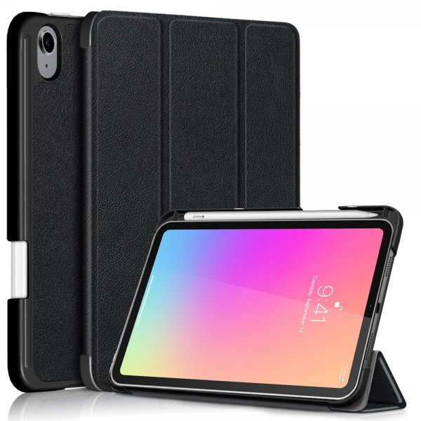 iPad mini (6. sukupolvi)/iPad mini (A17 Pro) Suojakotelo kynäpidikkeellä, musta