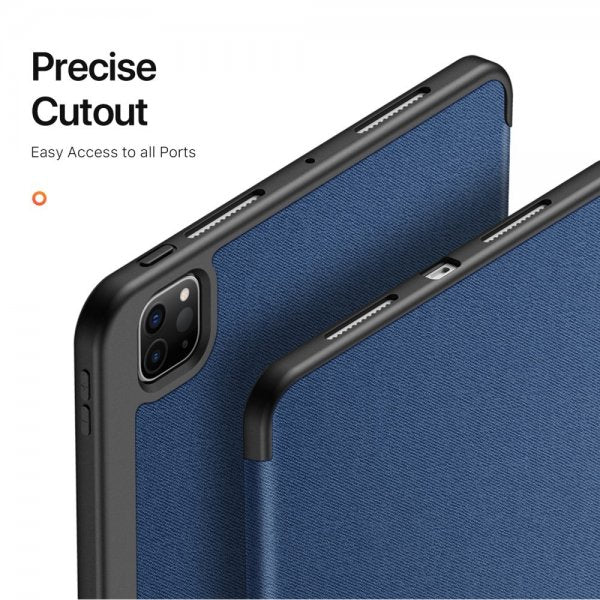 Dux Ducis iPad Pro 11 (M4/M5) DOMO Series -suojakotelo, sininen