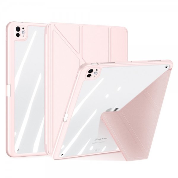 Dux Ducis iPad Pro 11 (M4/M5) -kotelo, Magi Series, vaaleanpunainen