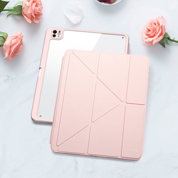 Dux Ducis iPad Pro 11 (M4/M5) -kotelo, Magi Series, vaaleanpunainen