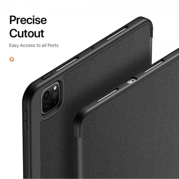Dux Ducis iPad Pro 13 (M4/M5) Suojakotelo DOMO-sarja Musta