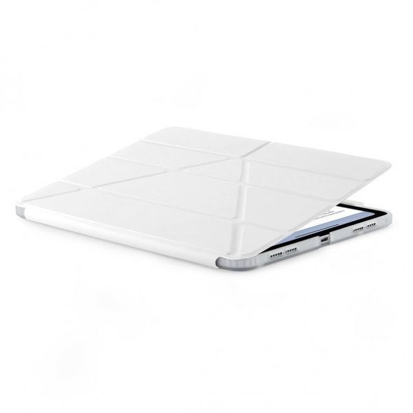 Pipetto iPad Pro 13 (M4/M5) Suojakotelo Origami No3 Pencil Case Valkoinen