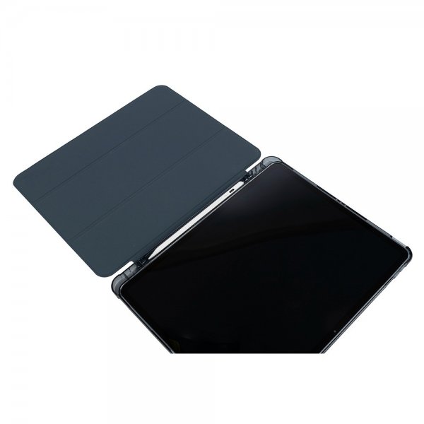Tucano iPad Pro 13 (M4/M5) Satin-suojakotelo, tummansininen