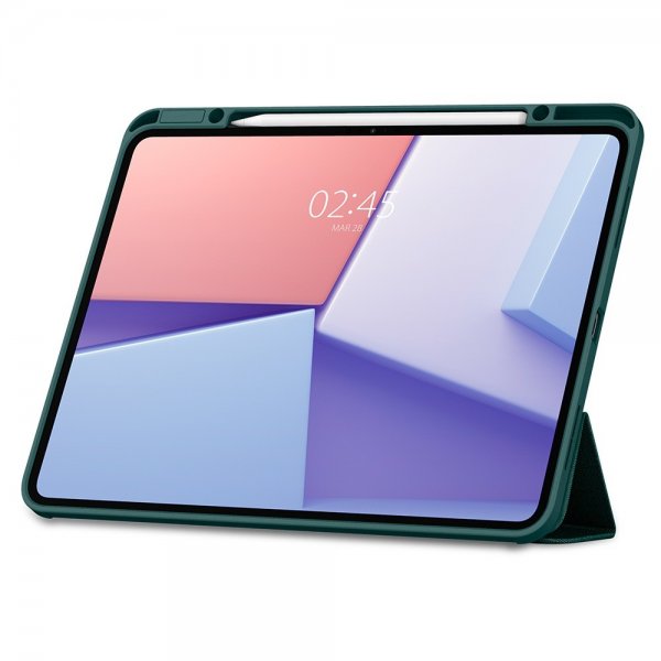 Spigen iPad Pro 13 (M4/M5) Kotelo Urban Fit Midnight Green