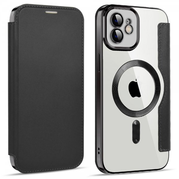 iPhone 11 Kotelo MagSafe Musta