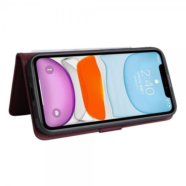 Betopnice iPhone 11 -kotelo irrotettavalla kuorella 005 Punainen