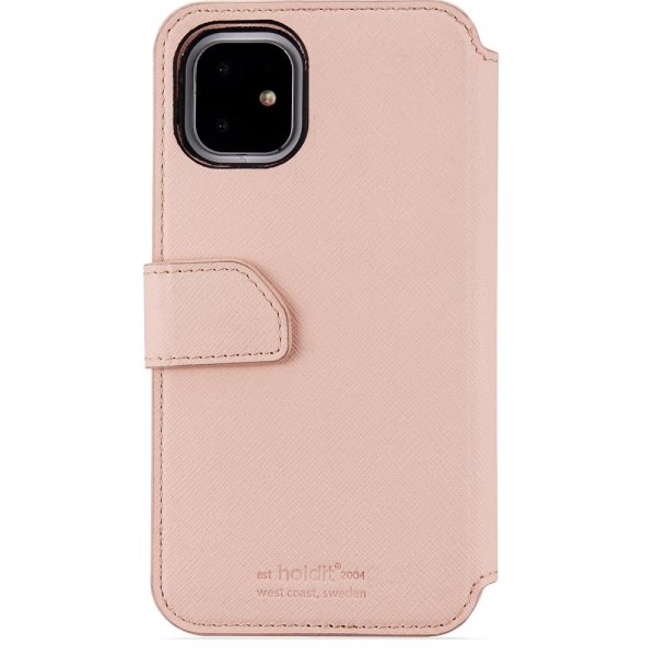 holdit iPhone 11 -suojakotelo Stockholm, irrotettava kuori, vaaleanpunainen