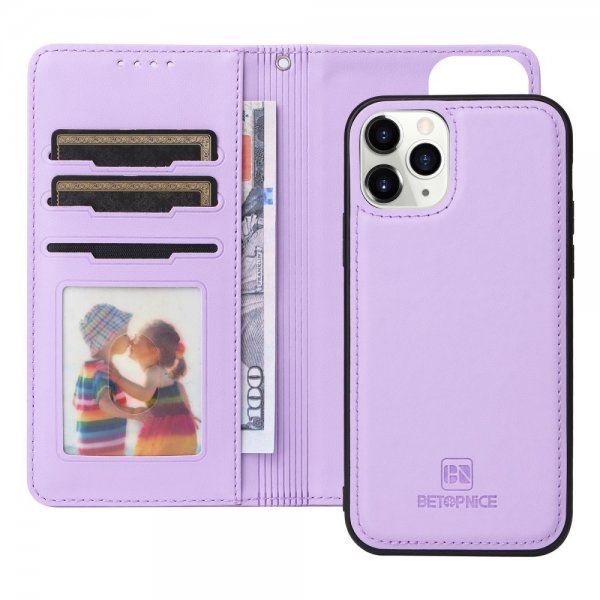 Betopnice iPhone 11 Pro -kotelo irrotettavalla kuorella 005 Violetti