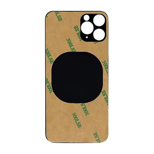 iPhone 11 Pro Max Takalasi teipillä - Musta