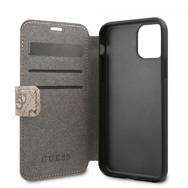 Guess iPhone 11 Pro Max suojakotelo Monogram Brown
