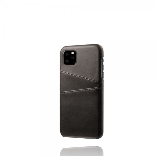 iPhone 11 Pro Max -kuoret kahdella korttipaikalla, musta