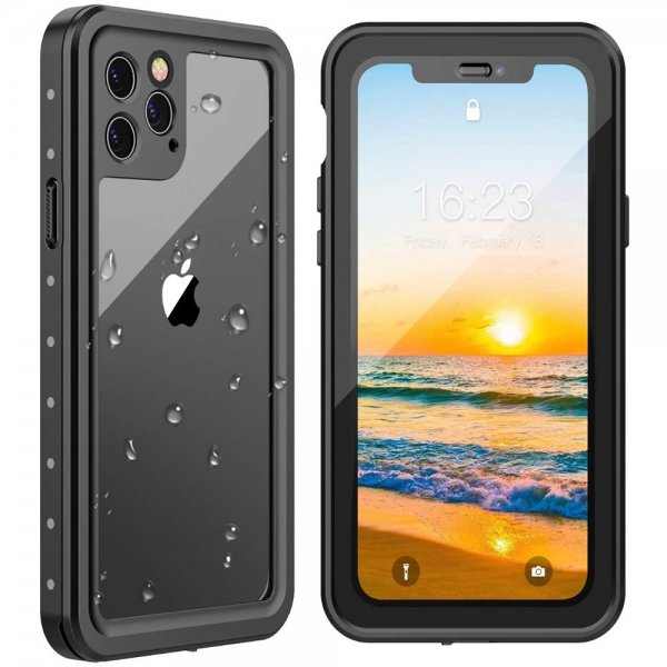 Redpepper iPhone 11 Pro Max -kuori vesitiivis IP68 musta