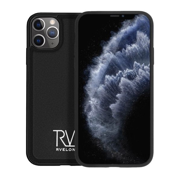 Rvelon iPhone 11 Pro Kotelo Magneettinen Irrotettava Kuori Musta