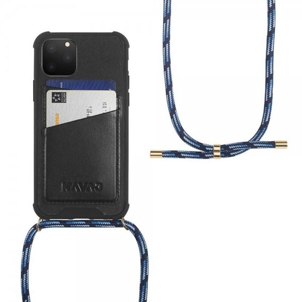 Kavaj iPhone 11 Pro -kuoret Amsterdam musta