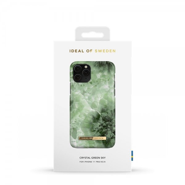 Ideal of Sweden iPhone 11 Pro Kuori Fashion Case Crystal Green Sky