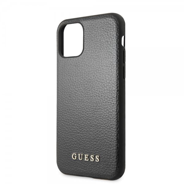 Guess iPhone 11 Pro Kuori Nahkakuvio Musta