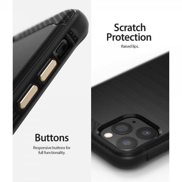 Ringke iPhone 11 Pro -suojakuori, Onyx Musta