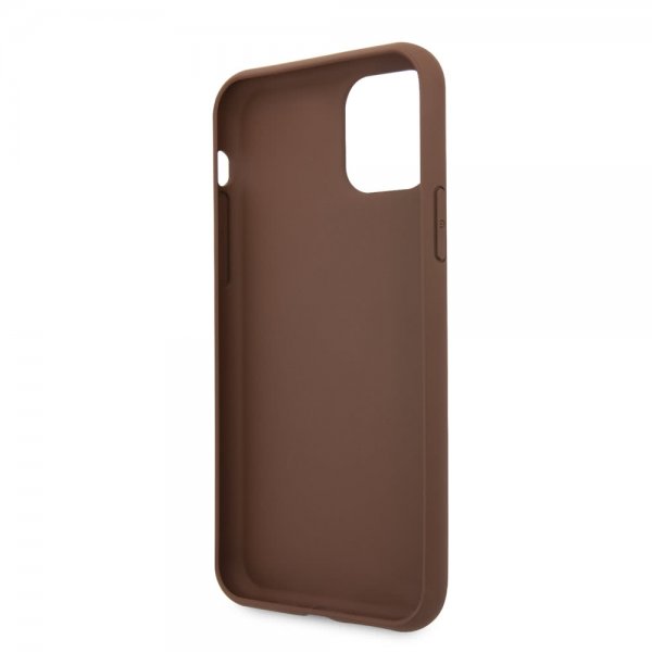 Guess iPhone 11 Pro Kuori Stripe Cover Ruskea