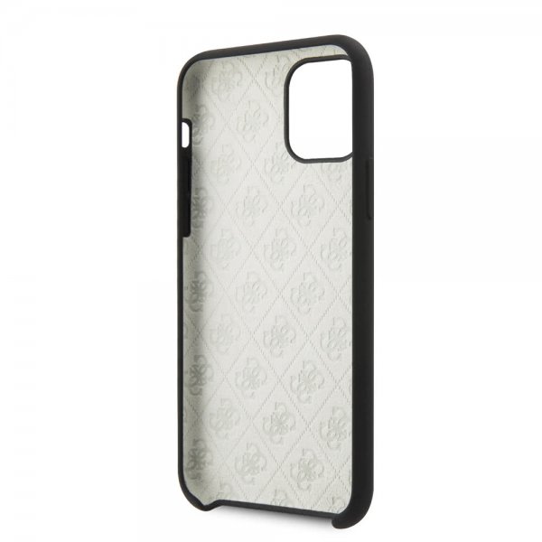 Guess iPhone 11 Pro Kuori Tone on Tone Musta