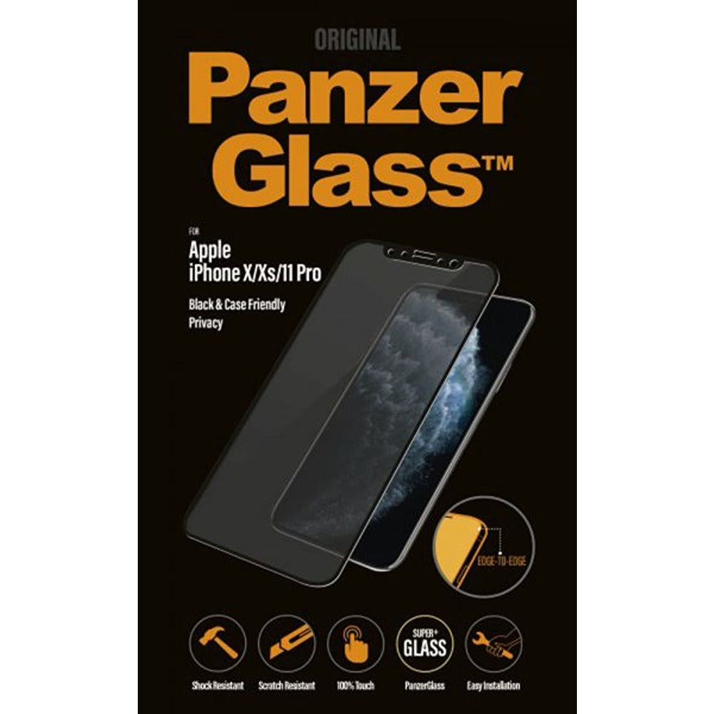 PanzerGlass iPhone X/Xs/11 Pro Näytönsuoja CaseFriendly Privacy