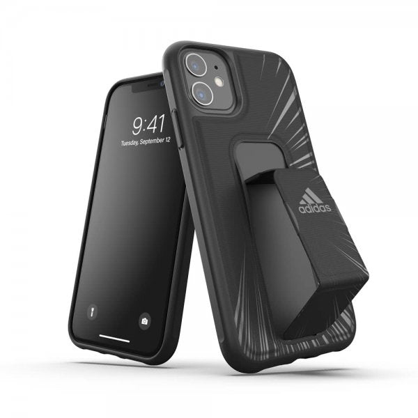 Adidas iPhone 11 -suojakuori, SP Grip Case, musta
