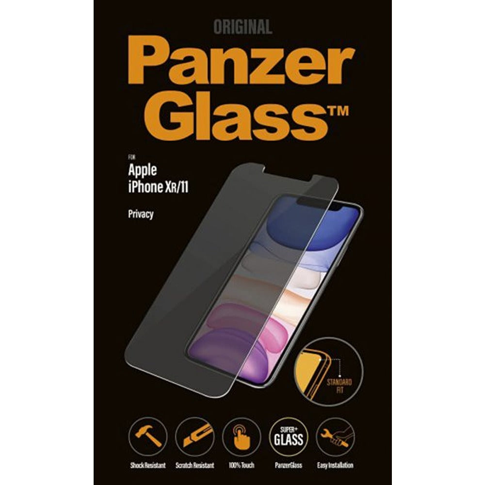 PanzerGlass iPhone Xr/11 -näytönsuoja Standard Fit Privacy