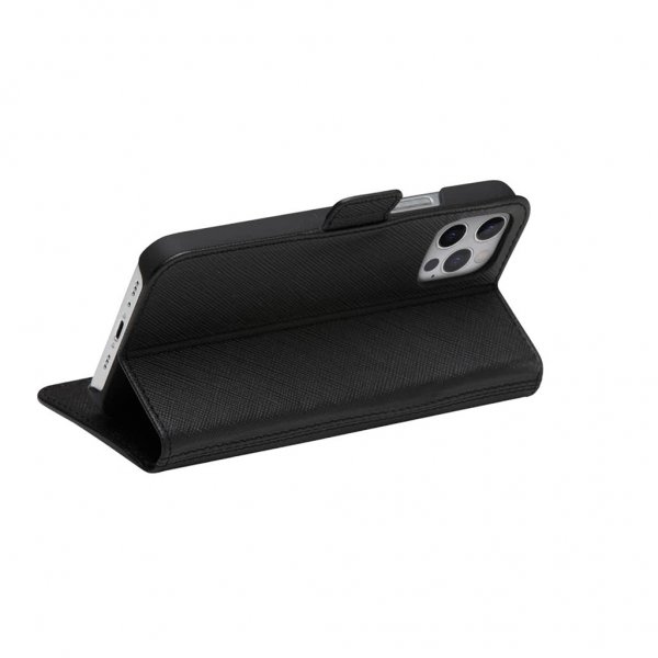 dbramante1928 iPhone 12/iPhone 12 Pro Kotelo Milano Night Black